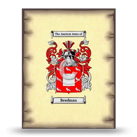 Readman Coat of Arms Print