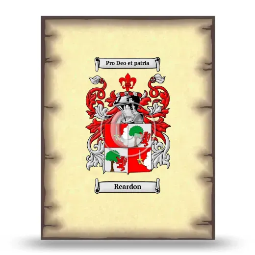 Reardon Coat of Arms Print