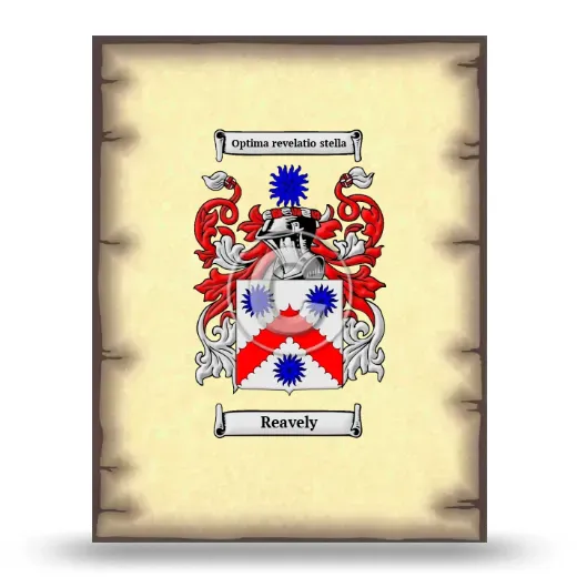 Reavely Coat of Arms Print