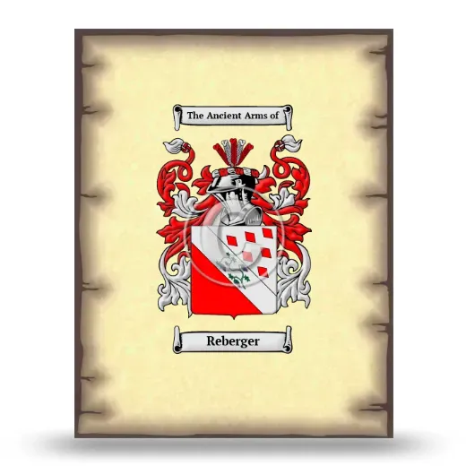 Reberger Coat of Arms Print