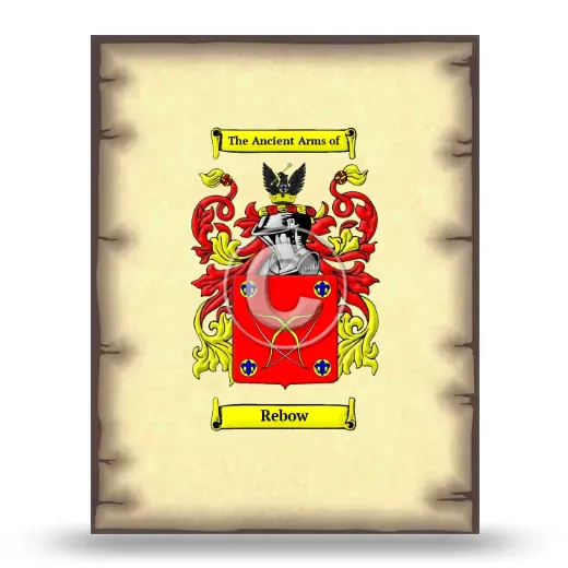 Rebow Coat of Arms Print