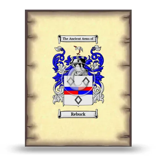 Rebuck Coat of Arms Print