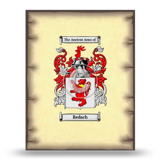 Redach Coat of Arms Print