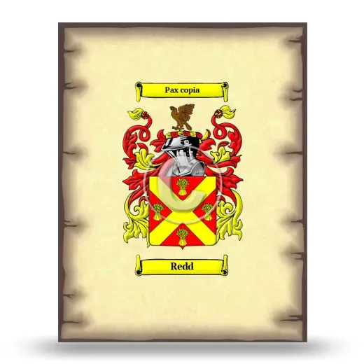 Redd Coat of Arms Print