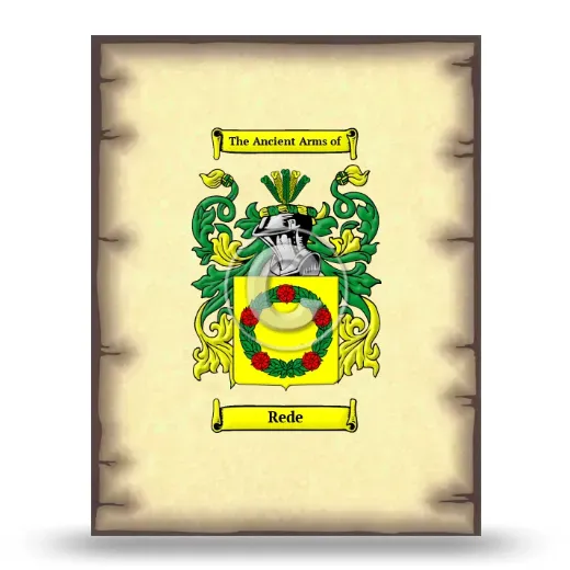 Rede Coat of Arms Print