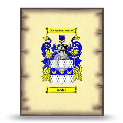 Reder Coat of Arms Print