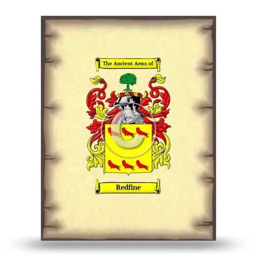 Redfine Coat of Arms Print
