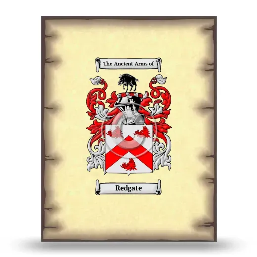 Redgate Coat of Arms Print