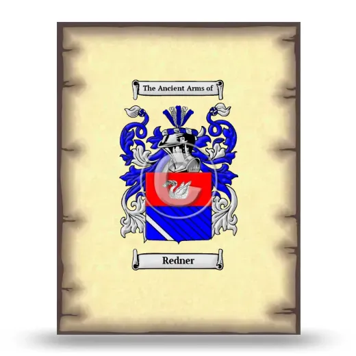 Redner Coat of Arms Print