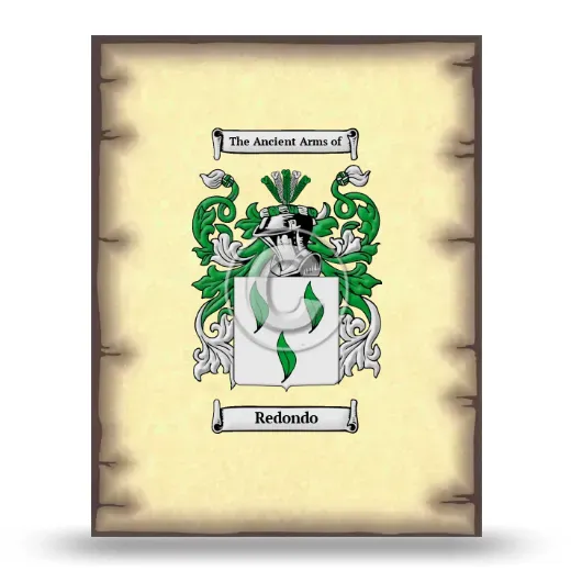 Redondo Coat of Arms Print
