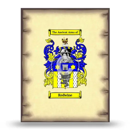 Redwine Coat of Arms Print