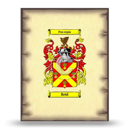 Reid Coat of Arms Print