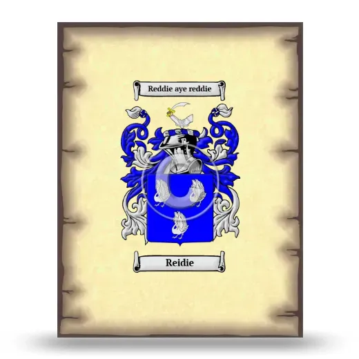 Reidie Coat of Arms Print