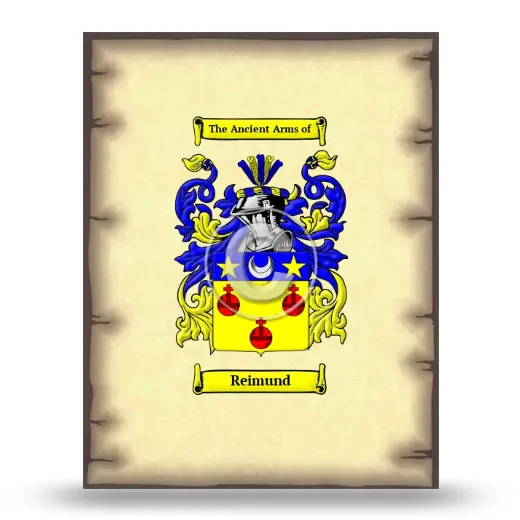 Reimund Coat of Arms Print