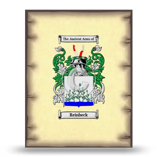 Reinbeck Coat of Arms Print