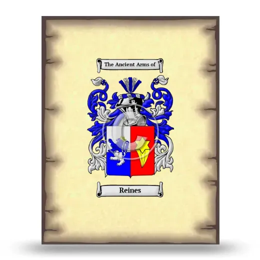 Reines Coat of Arms Print