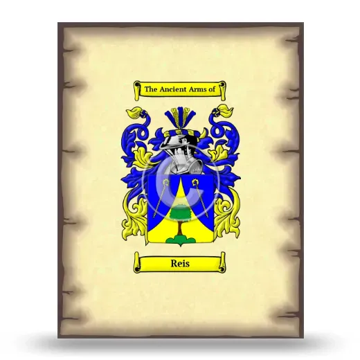 Reis Coat of Arms Print