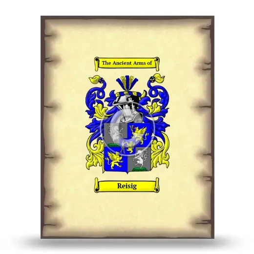 Reisig Coat of Arms Print