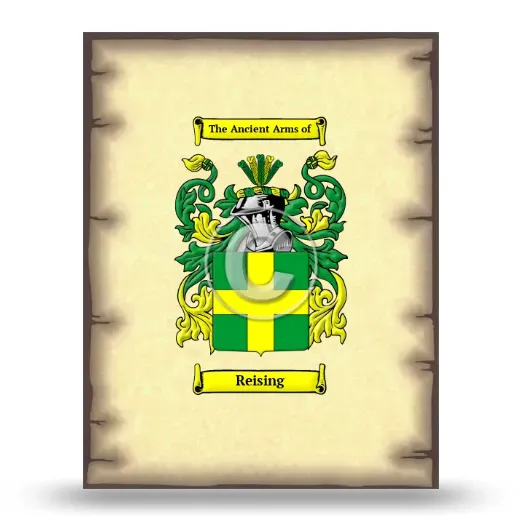 Reising Coat of Arms Print
