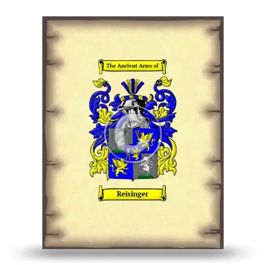 Reisinger Coat of Arms Print