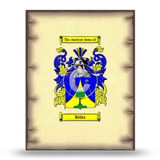 Reiss Coat of Arms Print