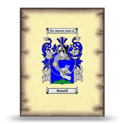Remell Coat of Arms Print