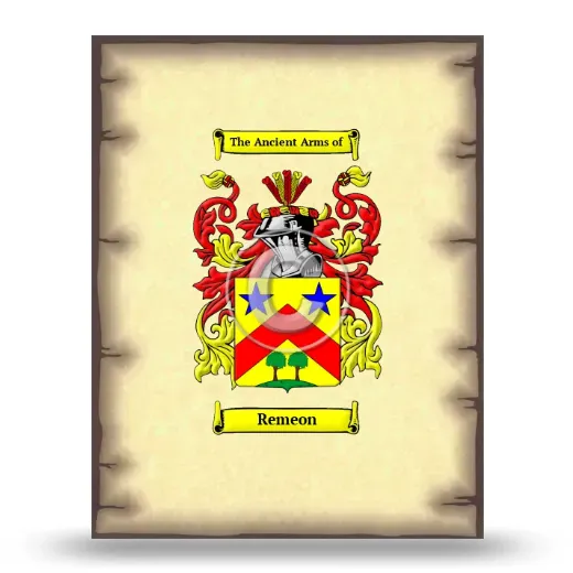 Remeon Coat of Arms Print