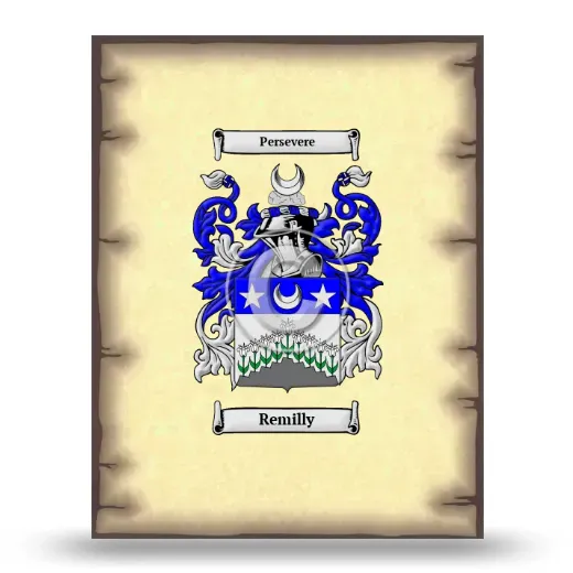 Remilly Coat of Arms Print