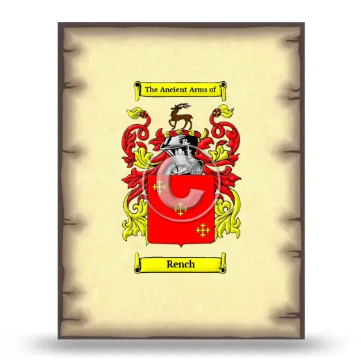 Rench Coat of Arms Print