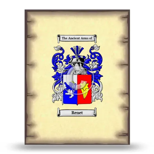 Renet Coat of Arms Print