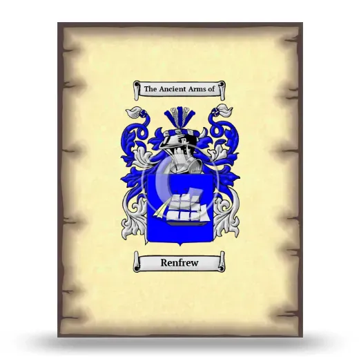 Renfrew Coat of Arms Print