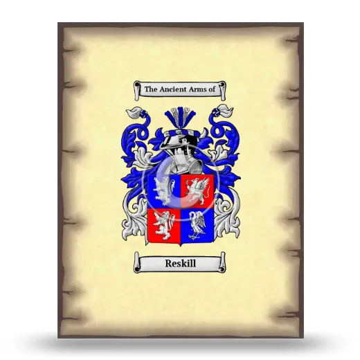 Reskill Coat of Arms Print