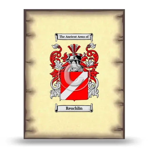 Reuchlin Coat of Arms Print