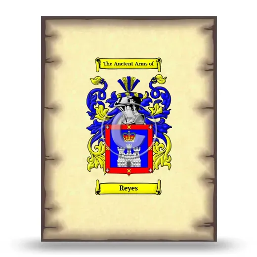 Reyes Coat of Arms Print