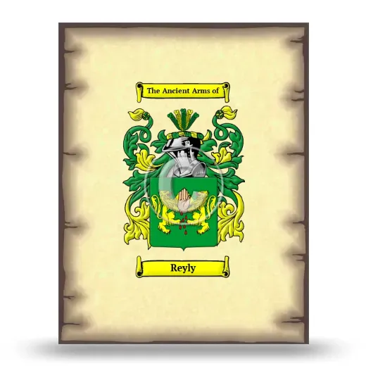 Reyly Coat of Arms Print