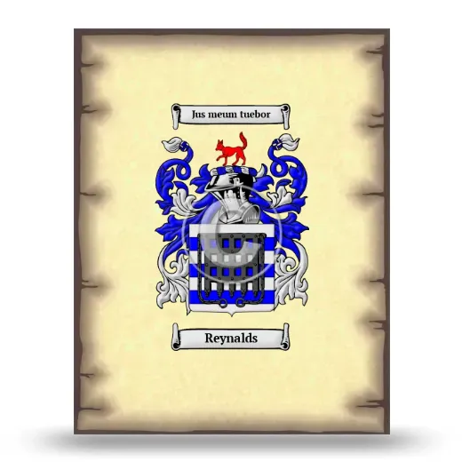 Reynalds Coat of Arms Print