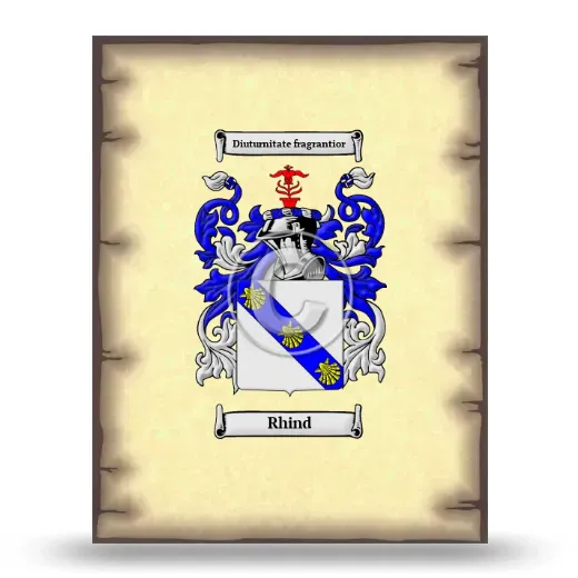 Rhind Coat of Arms Print