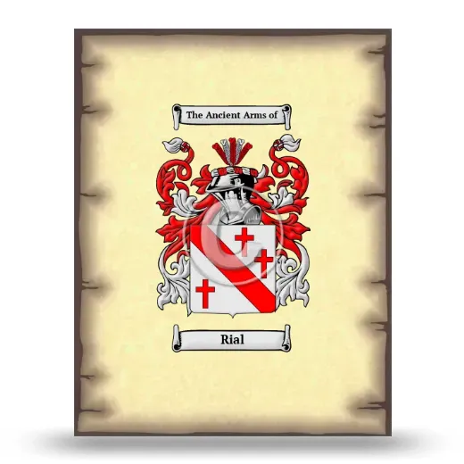 Rial Coat of Arms Print