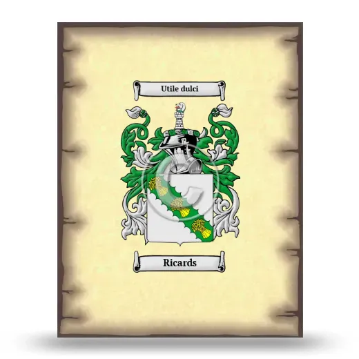 Ricards Coat of Arms Print