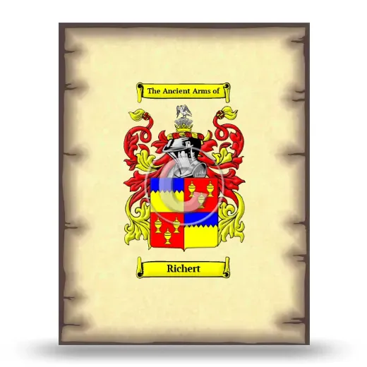 Richert Coat of Arms Print