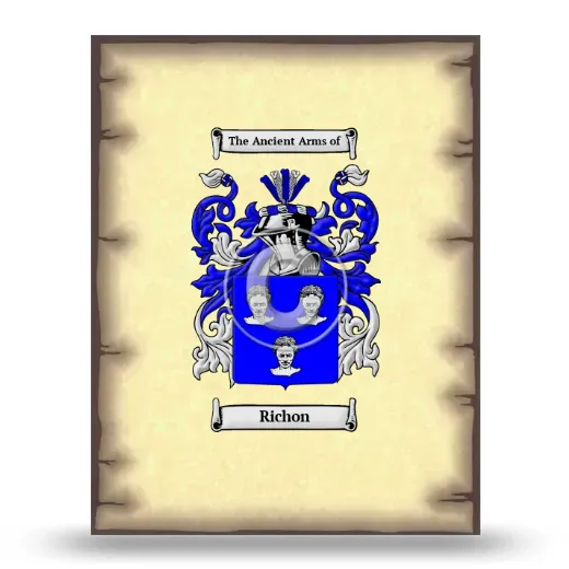 Richon Coat of Arms Print