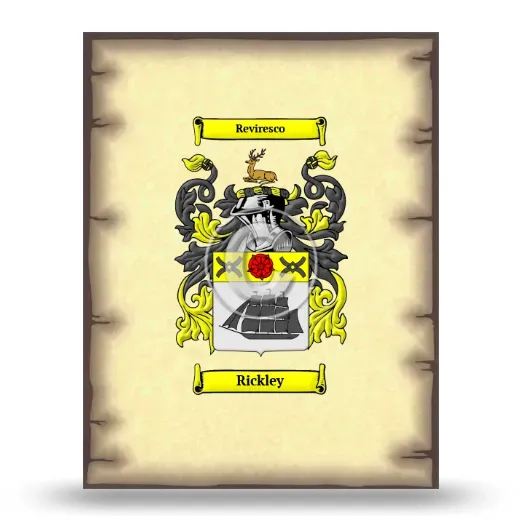 Rickley Coat of Arms Print