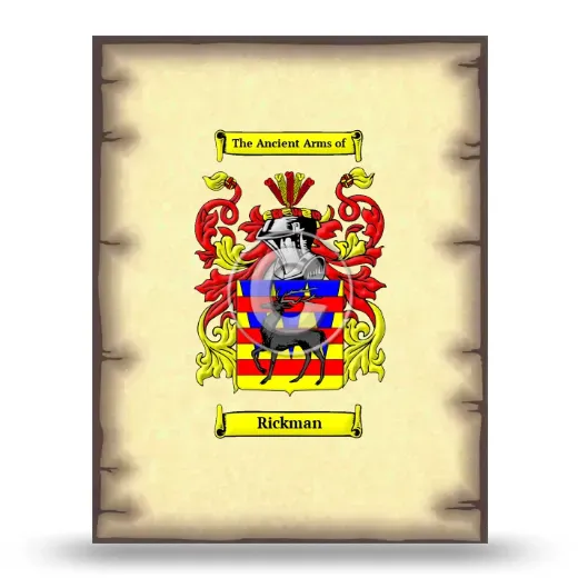 Rickman Coat of Arms Print