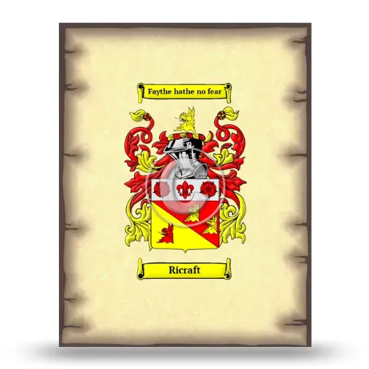 Ricraft Coat of Arms Print