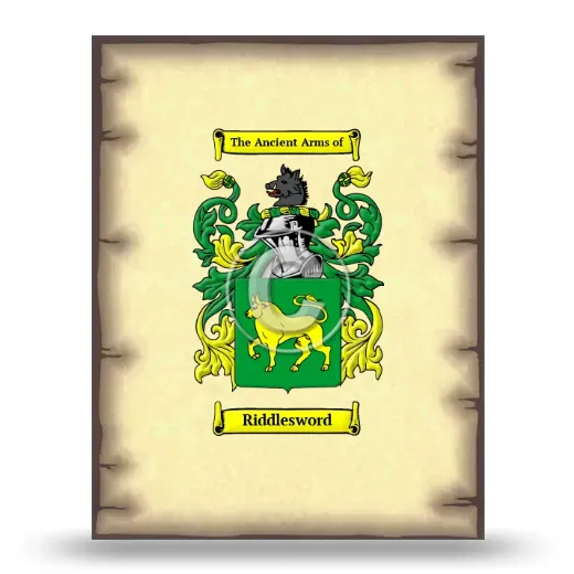 Riddlesword Coat of Arms Print