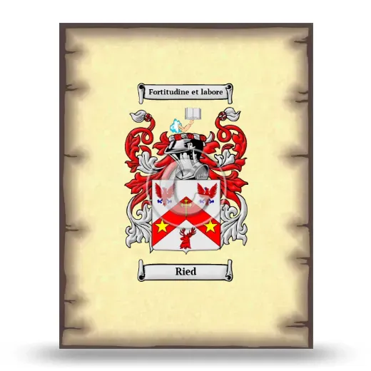 Ried Coat of Arms Print