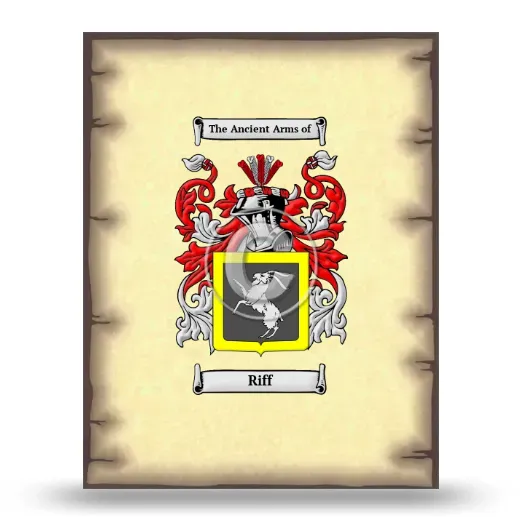 Riff Coat of Arms Print