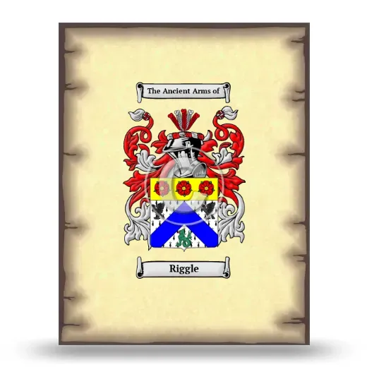 Riggle Coat of Arms Print