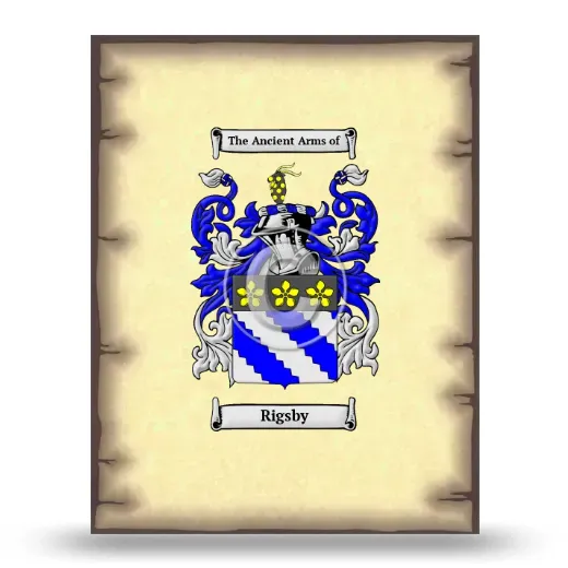 Rigsby Coat of Arms Print