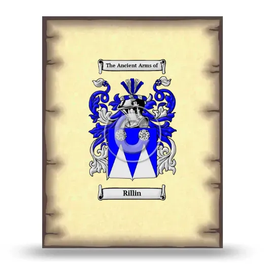 Rillin Coat of Arms Print